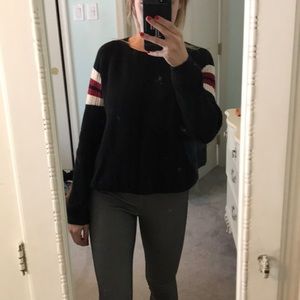 Forever 21 Arm Striped Sweater